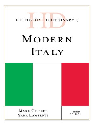 cover image of Historical Dictionary of Modern Italy